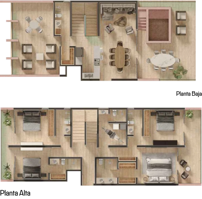 Penthouse saama telchac